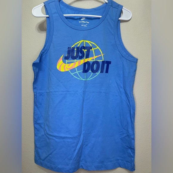 Nike Blue Tank Top - Picture 1 of 2